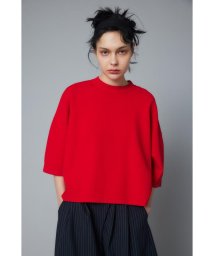 HeRIN.CYE(ヘリンドットサイ)/Box knit tops/RED