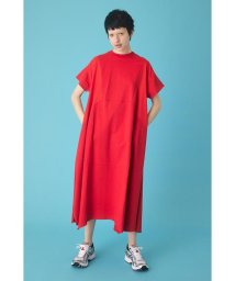 HeRIN.CYE(ヘリンドットサイ)/Trapezoid switching dress/RED