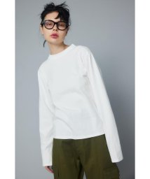 HeRIN.CYE(ヘリンドットサイ)/Back open gather tops/WHT