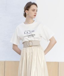 And Couture(アンドクチュール)/★ロゴTシャツ/オフホワイト
