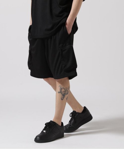 AVIREX(AVIREX)/《直営店限定》MESH CARGO SHORTS / メッシュ カーゴ ショーツ / AVIREX / アヴィレックス/ブラック