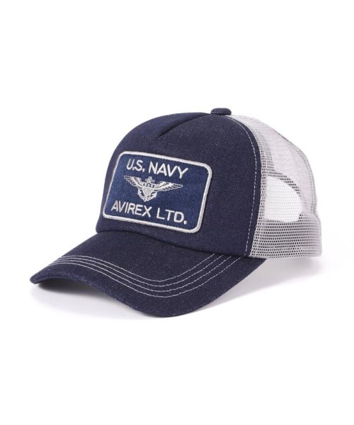 AVIREX(AVIREX)/MESH CAP US NAVY / メッシュキャップ US ネイビー / AVIREX / アヴィレックス/インディゴ7