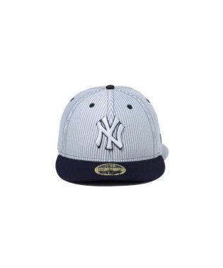 LHP/NEW ERA/ニューエラ/LP 59FIFTY Oxford オックスフォード ニューヨーク・ヤンキース ネイビーストライプ/506040997