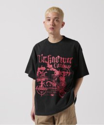 LHP(エルエイチピー)/UNKNOWN LONDON/アンノウンロンドン/LOST CITIES GRAPHIC TEE/ブラック