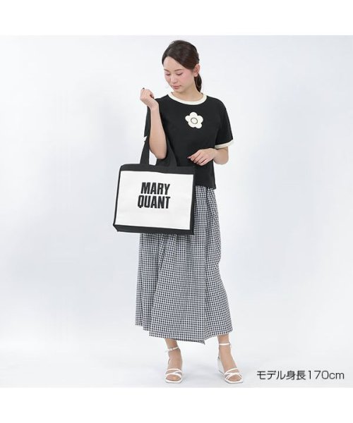 MARY QUANT(マリークヮント)/デイジーリンガー Tシャツ/ブラック