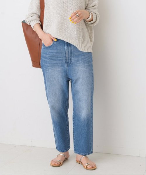 【W by Woadblue / ダブリューバイウォードブルー】LOOSE TAPERED DENIM by Woadblue ダブリューバイウォードブルー Spick LOOSE TAPERED 160cm　着用サイズ 25ブルー 163cm　着用サイズ