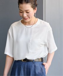 B.C STOCK/《追加》バックヘンリー半袖ブラウス/506041160