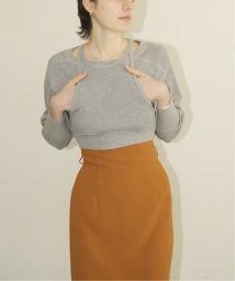 JOURNAL STANDARD(ジャーナルスタンダード)/【CLANE/クラネ】LAYERED BUSTIER THERMAL TOPS：カットソー/グレー