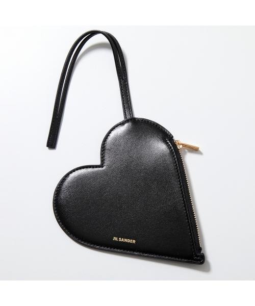 JIL SANDER ポーチ J08VL0005 P4840 P5355 ハート レザー P4840 JIL SANDER ポーチ J08VL0005 P5355 ハート