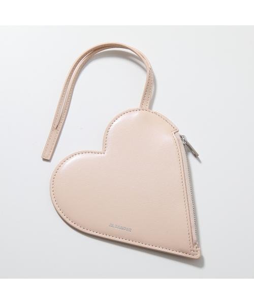 JIL SANDER ポーチ J08VL0005 P4840 P5355 ハート レザー P4840 JIL SANDER ポーチ J08VL0005 P5355 ハート