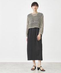 THE SHOP TK/【セットアイテム】メッシュニット×ワンピース/506041668