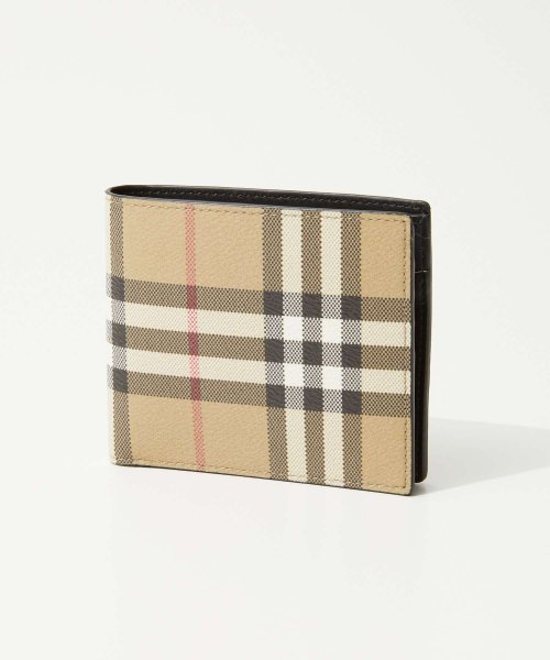 セール】バーバリー BURBERRY 8084169 二つ折り財布 メンズ 財布 ミニ 