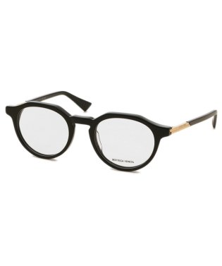 BOTTEGA VENETA/ボッテガヴェネタ メガネフレーム 眼鏡フレーム アジアンフィット ブラック ゴールド メンズ BOTTEGA VENETA BV1263O 001/506041777