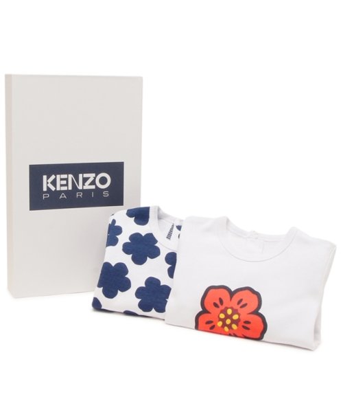 ケンゾー ベビー服 ベビー パジャマ ホワイト キッズ KENZO K60075 10P 