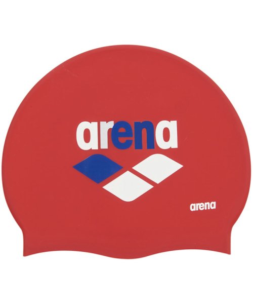 arena(アリーナ)/ARENA アリーナ スイミング シリコーンキャップ ARN3403 RED/レッド