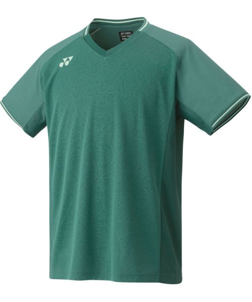 Yonex(ヨネックス)/Yonex ヨネックス テニス メンズゲームシャツ フィットスタイル  10518 648/グリーン