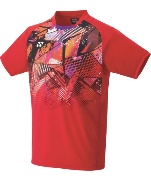 Yonex(ヨネックス)/Yonex ヨネックス テニス ゲームシャツ フィットスタイル  10525 496/レッド