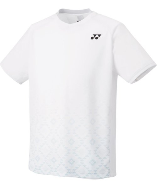 Yonex(ヨネックス)/Yonex ヨネックス テニス ユニゲームシャツ フィットスタイル  10536 011/ホワイト