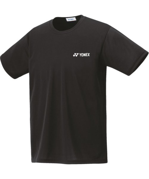 Yonex(ヨネックス)/Yonex ヨネックス テニス ドライTシャツ メンズ レディース 半袖 Tシャツ 吸汗速乾 UV/ブラック