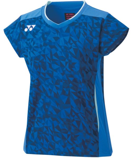 Yonex(ヨネックス)/Yonex ヨネックス テニス ウィメンズゲームシャツ フィットシャツ  20720 002/ブルー