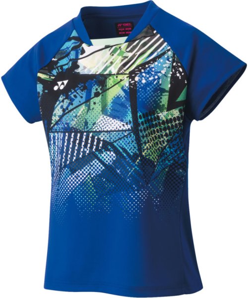 Yonex(ヨネックス)/Yonex ヨネックス テニス ウィメンズゲームシャツ レディース 半袖 トップス Tシャツ /ネイビー