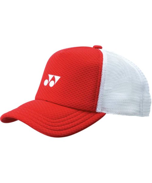 Yonex(ヨネックス)/Yonex ヨネックス テニス ユニメッシュキャップ キャップ 帽子 UVカット 吸汗速乾 背/レッド