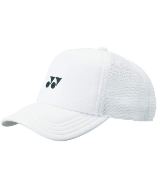Yonex(ヨネックス)/Yonex ヨネックス テニス ユニメッシュキャップ キャップ 帽子 UVカット 吸汗速乾 背/ホワイト