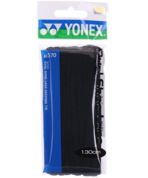 Yonex(ヨネックス)/Yonex ヨネックス テニス オーバルシューレース シューレース カラー紐 靴ひも シュー/ブラック
