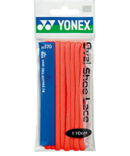 Yonex(ヨネックス)/Yonex ヨネックス テニス オーバルシューレース シューレース カラー紐 靴ひも シュー/レッド