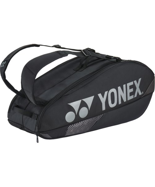 Yonex(ヨネックス)/Yonex ヨネックス テニス ラケットバッグ6  テニス6本用  BAG2402R/ブラック