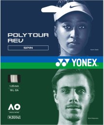 Yonex(ヨネックス)/Yonex ヨネックス テニス ポリツアーレブ 130  200M  PTR130R2/ホワイト