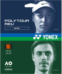Yonex(ヨネックス)/Yonex ヨネックス テニス ポリツアーレブ 130  200M  PTR130R2/ライトオレンジ