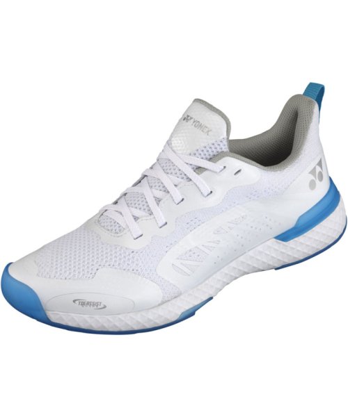 Yonex(ヨネックス)/Yonex ヨネックス テニス パワークッション シューズ 靴 カーペット カーペットコート/ホワイト