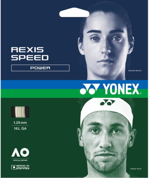 Yonex(ヨネックス)/Yonex ヨネックス テニス テニスストリングス レクシススピード125 TGRSP125 011/ホワイト