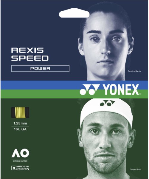 Yonex(ヨネックス)/Yonex ヨネックス テニス テニスストリングス レクシススピード130 TGRSP130 004/イエロー