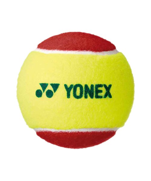 Yonex(ヨネックス)/Yonex ヨネックス テニス マッスルパワーボール20 ボール 球 ITF公認 キッズ 子供 ジ/レッド