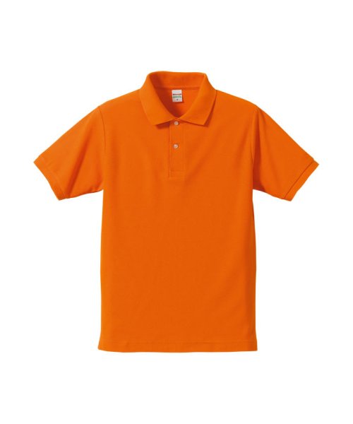 Yonex(ヨネックス)/UnitedAthle ユナイテッドアスレ 5．3オンスドライ CVC ポロシャツ 半袖 トップス 505/オレンジ