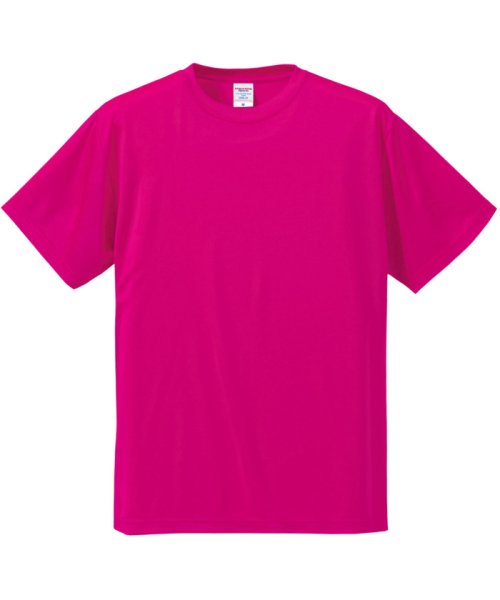 Yonex(ヨネックス)/UnitedAthle ユナイテッドアスレ 4 . 7オンス ドライシルキータッチTシャツ 508801X 5/ピンク