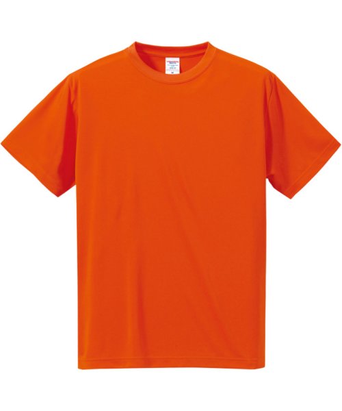 Yonex(ヨネックス)/UnitedAthle ユナイテッドアスレ 4 . 7オンス ドライシルキータッチTシャツ 508801XX /オレンジ