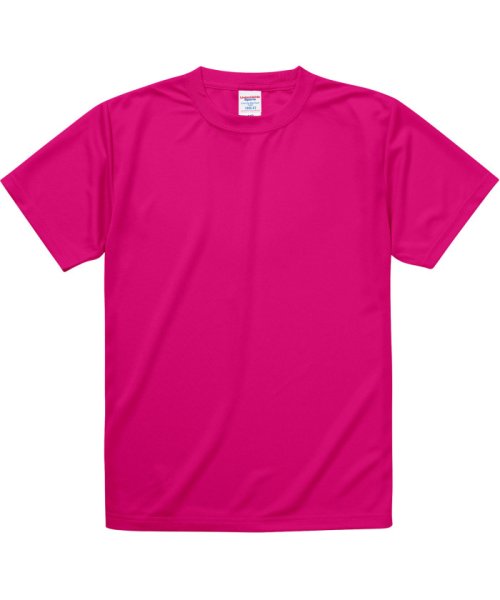 Yonex(ヨネックス)/UnitedAthle ユナイテッドアスレ 4．7オンス ドライシルキータッチTシャツ ローブリー/ピンク