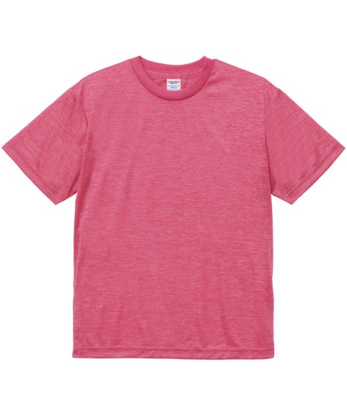 Yonex(ヨネックス)/UnitedAthle ユナイテッドアスレ 4 . 1オンス ドライアスレチックTシャツ ヘザーカラ/ピンク