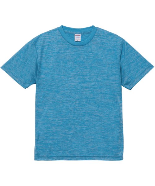 Yonex(ヨネックス)/UnitedAthle ユナイテッドアスレ 4 . 1オンス ドライアスレチックTシャツ ヘザーカラ/ブルー