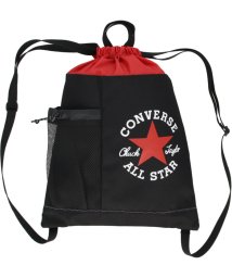 CONVERSE(CONVERSE)/CONVERSE コンバース ナップサック 13L リュック バッグ 鞄 かばん 軽量 ポケット付き/ブラック系4