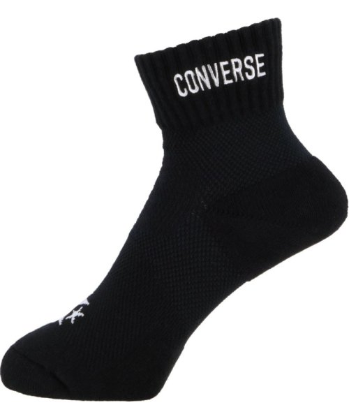 CONVERSE(CONVERSE)/CONVERSE コンバース バスケット ストロングテーピングソックス 靴下 くつ下 ソックス/ブラック