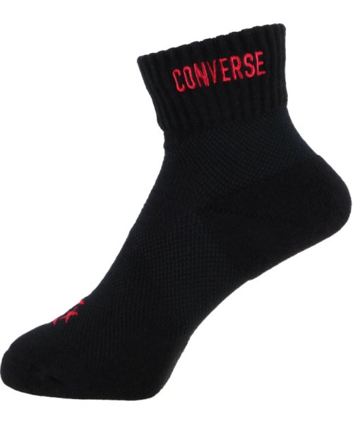 CONVERSE(コンバース)/CONVERSE コンバース バスケット ストロングテーピングソックス 靴下 くつ下 ソックス/ブラック