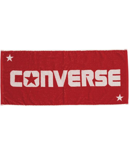 CONVERSE(CONVERSE)/CONVERSE コンバース バスケット ジャガードフェイスタオル バスケ バスケットボール /レッド