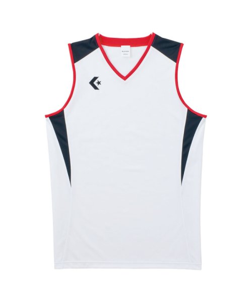 CONVERSE(コンバース)/CONVERSE コンバース バスケット ゲームシャツ CB251701 1119/ホワイト