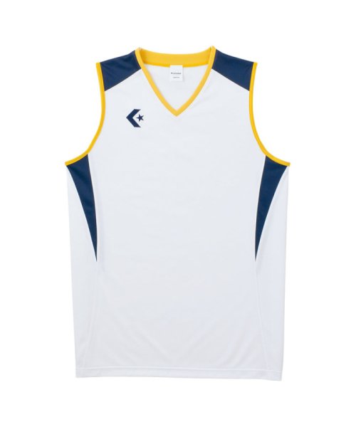 CONVERSE(コンバース)/CONVERSE コンバース バスケット ゲームシャツ CB251701 1129/ホワイト
