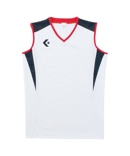 CONVERSE(コンバース)/CONVERSE コンバース バスケット ウィメンズゲームシャツ CB351701 1119/ホワイト