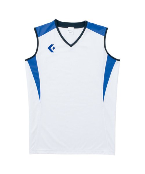 CONVERSE(コンバース)/CONVERSE コンバース バスケット ウィメンズゲームシャツ CB351701 1125/ホワイト